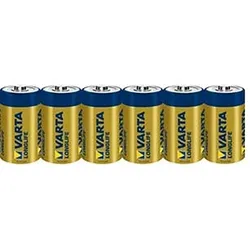 Varta Batterie Alkaline, Baby, C, LR14, 1.5V Longlife, Folienverpackung (6-Pack)