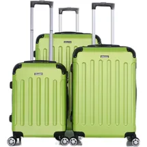 Cheffinger Koffer-Set 3-tlg. grün/schwarz