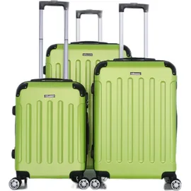 Cheffinger Koffer-Set 3-tlg. grün/schwarz