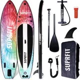 SUP Board Set aufblasbar - Touring Stand Up Paddle 10'8 Batik