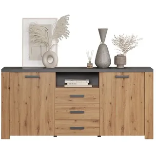 trendteam Sideboard Follow Eiche Artisan
