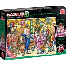 JUMBO Spiele Wasgij Christmas 21 (2X 1000