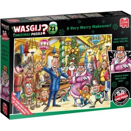 JUMBO Spiele Wasgij Christmas 21 (2X 1000