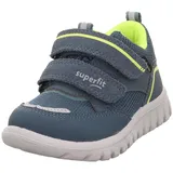 Jungen Sport7 Mini Sneaker Blau Gelb 8050 29 EU Weit