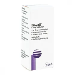 Effortil Tabletten bei niedrigem Blutdruck & Kreislaufstörungen