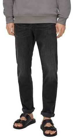 s.Oliver Bequeme Jeans mit geradem Beinverlauf schwarz 33
