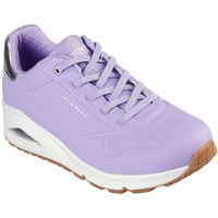 Skechers UNO SHIMMER AWAY Sneaker Gepolsterte Skechers Air-Cooled Memory Foam-Innensohle lila|rosa 39Blauband