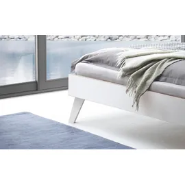 Hasena Ancona 180 x 200 cm Holz Weiß