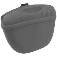 Nobby Silikon Snackbeutel Leckerlitasche 12,5 x 4 x 10,5 cm Grau