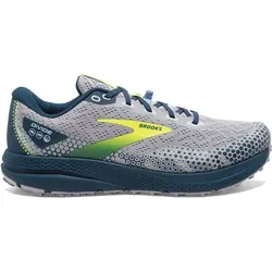 BROOKS Herren Laufschuhe Herren Trailrunningschuhe, Alloy/Titan/Nightlife, 42
