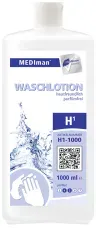 MEDIman® H1 Waschlotion, parfümfrei H1-1000 , 1 Liter - Euroflasche