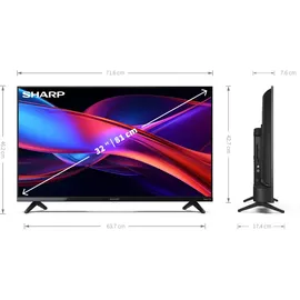 Sharp 32GD2225E 32" Full HD LED Roku TV