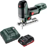 Metabo, Stichsäge, ST 18 LT 130 BL Akku Stichsäge 18 V 130 mm Brushless + 1x LiHD Akku 4,0 Ah + Ladegerät