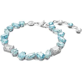 Swarovski Gema Armband, Blau, 5666018, 20 cm