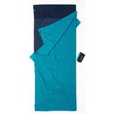 Cocoon Egypt Cotton Travel Schlafsack Inlett - Tuareg / Laguna Blue - 220 x 90 cm