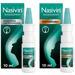 Nasivin Nasenspray 10 ml + Nasivin Nasenspray Kleinkinder 10 ml
