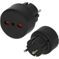 Brennenstuhl Reiseadapter Schwarz