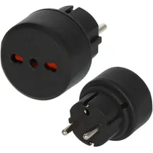 Brennenstuhl Reiseadapter Schwarz