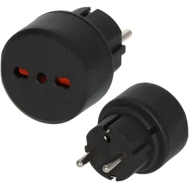 Brennenstuhl Reiseadapter Schwarz