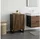 vidaXL Waschbeckenschrank Walnuss 38 x 33,5 x 58 cm Holzwerkstoff