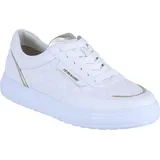 Peter Kaiser Sneaker Low Damen Weiß/Gold 38,5