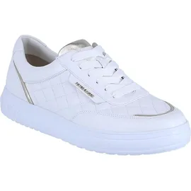 Peter Kaiser Sneaker Low Damen Weiß/Gold 38,5