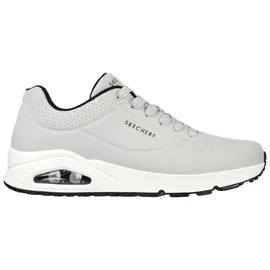 SKECHERS Uno - Stand On Air Hellgrau / Schwarz 48,5