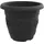 vidaXL Blumentopf 6 pcs Schwarz Ø 34 x 28 cm