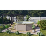 KARIBU Pool grau