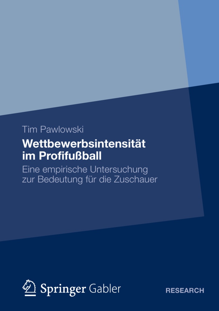Wettbewerbsintensität Im Profifußball - Tim Pawlowski  Kartoniert (TB)