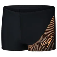 Speedo Aquashorts Medley Logo in Schwarz-Orange | Gr.: 128