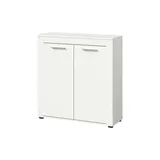 xonox Highboard 80 x 88 x 35 cm Weiß