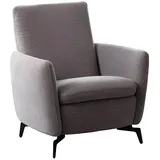 JV Möbel Lounge-Sessel gepolstert 75 x 92 x 85 cm Grau