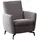 JV Möbel Lounge-Sessel gepolstert 75 x 92 x 85 cm Grau
