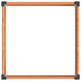 vidaXL Hochbeet 100 x 100 x 54 cm Braun