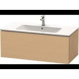 Duravit L-Cube Waschtisch-Unterschrank LC614203030 102 x 48,1 cm, Eiche natur, 1 Auszug, wandhängend