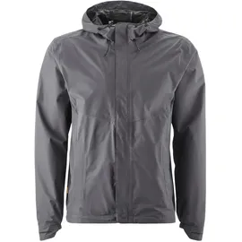 Gonso Save Jacket Essential M Herren Fahrradjacke, Wasserdichte Regenjacke, Wasserdicht bis 10.000 mm - mercury gray