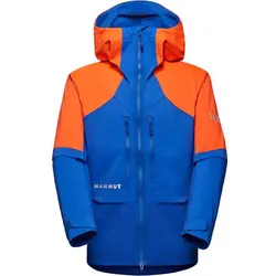 MAMMUT Herren Funktionsjacke Eiger Nordwand Pro SO, eiger blue-eiger orange, XL
