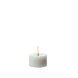 uYuni LED Mini Kerze/Teelicht Thea Uyuni Timer bis 400 Std. H: 2,8cm weiß