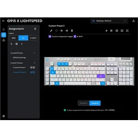 Logitech G915 X Tactile DE