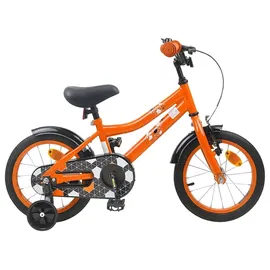 vidaXL Kinderfahrrad 12 Zoll Farbe Orange