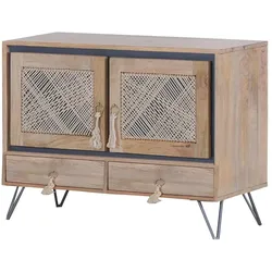 Sideboard  Almina , holzfarben , Maße (cm): B: 100 H: 75 T: 35