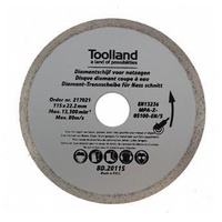 Toolland DIAMANT-TRENNSCHEIBE - 180 mm x 22.2 mm