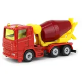 Siku 0813 - Betonmischer rot/gelb 1:64