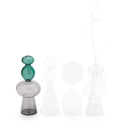 Curiosa Glasvase kugelförmig Turm