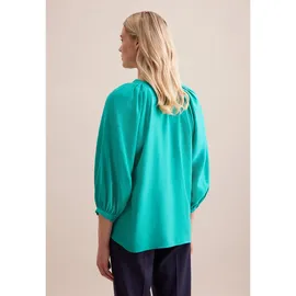 Seidensticker Bluse Schwarze Rose türkis XXL