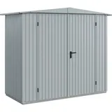 hörmann stauraumsysteme Berry 902 Typ1 RAL7040 SD 2flg Satteldach