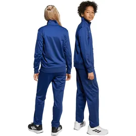 adidas Trainingsanzug Kinder JX8746 - dark blue/white 140