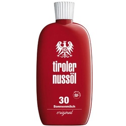 Tiroler Nussöl original Sonnenmilch wasserfest LSF 30