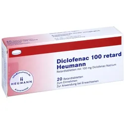 Diclofenac 100 Retard Heumann Tabletten 20 St